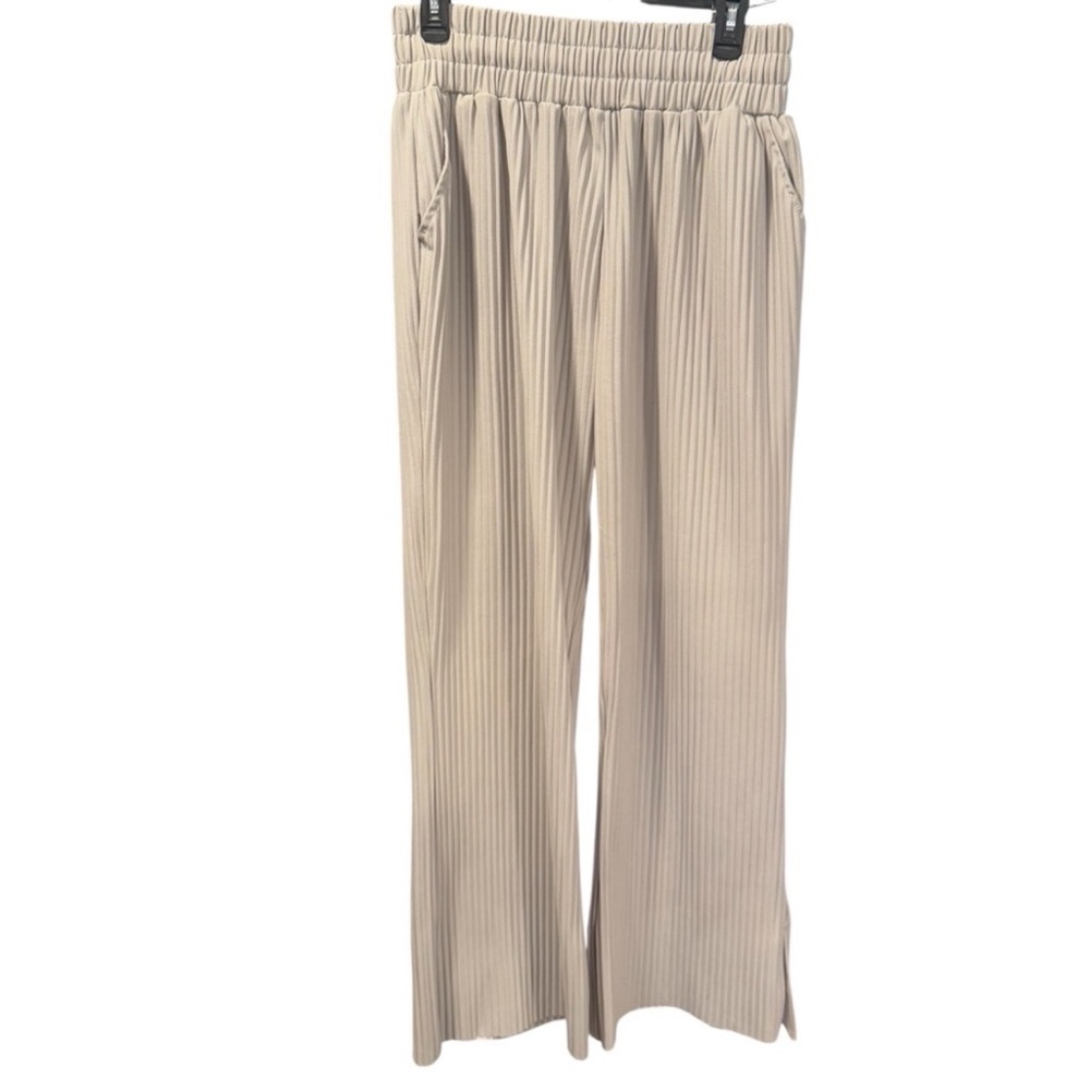 Maniere De Voir Tan Wide Leg Pants & Jumpsuit Set